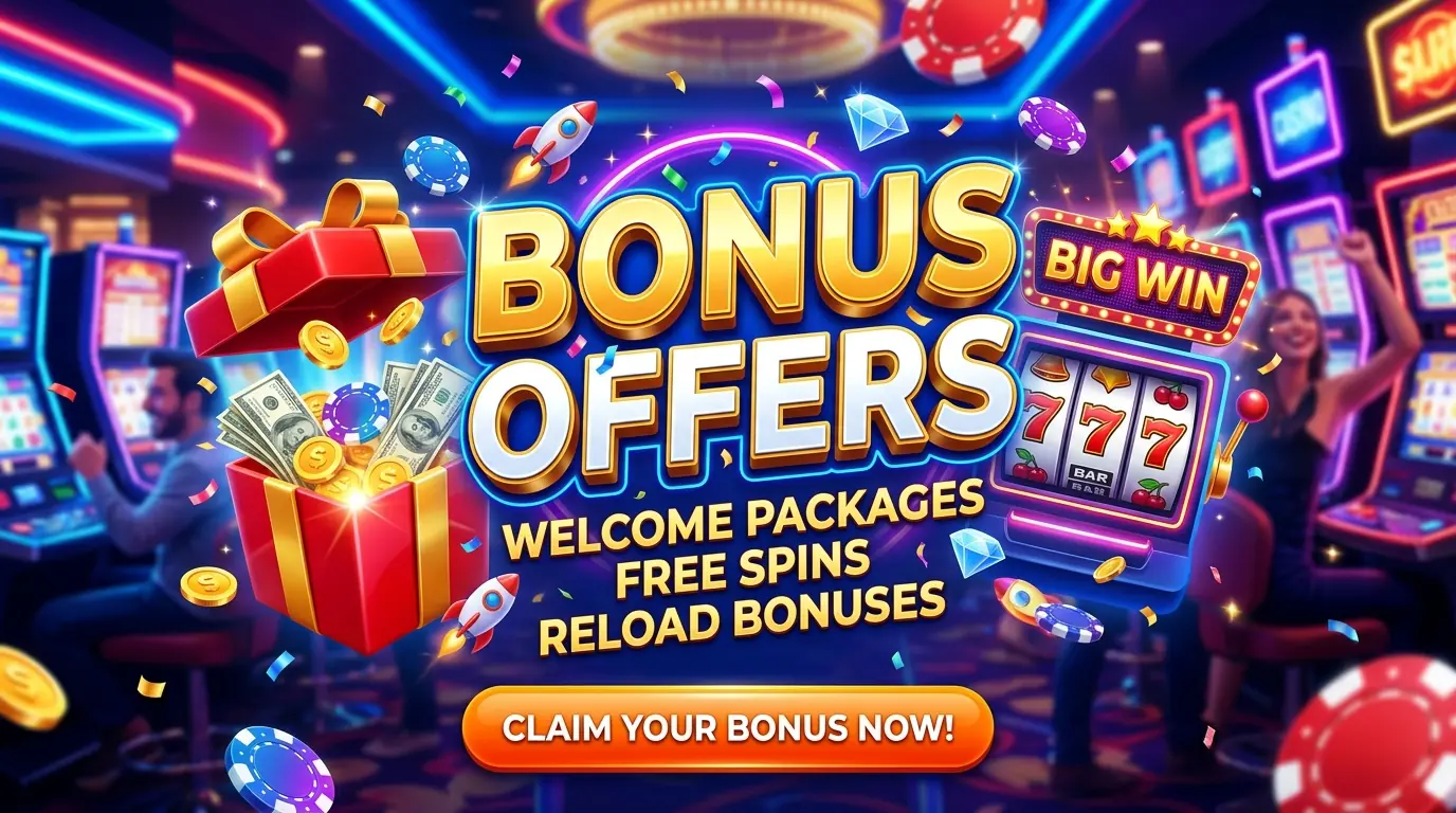 Bonus offers Qbet casino